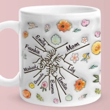 送给温馨家庭的特别礼物-花卉主题3D立体定制马克杯 (7) 送给温馨家庭的特别礼物-花卉主题3D立体定制马克杯 (7)