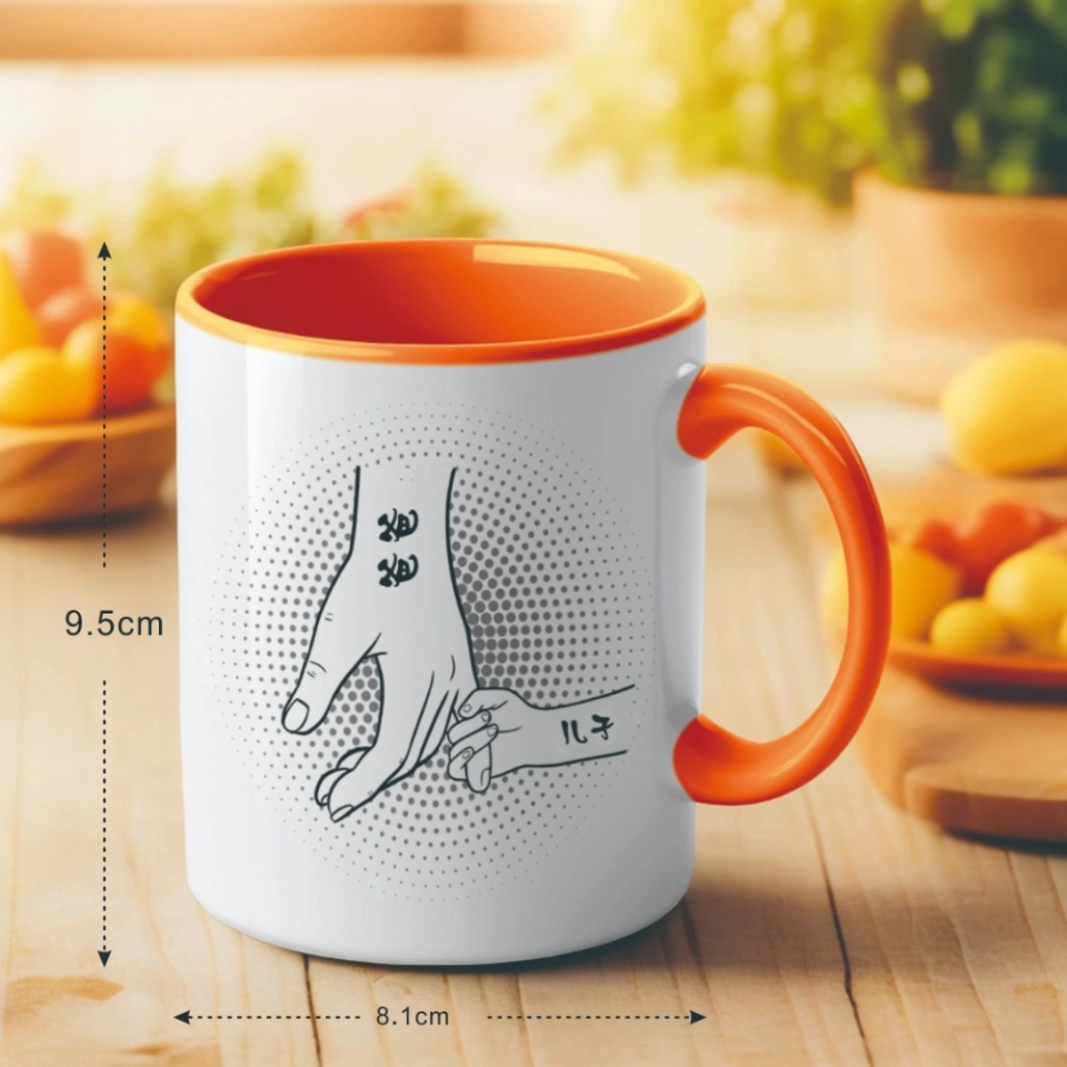 送给新手妈妈的温馨礼物-母子牵手主题定制马克杯 (2) 送给新手妈妈的温馨礼物-母子牵手主题定制马克杯 (2)