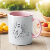 送给新手妈妈的温馨礼物-母子牵手主题定制马克杯 (4)