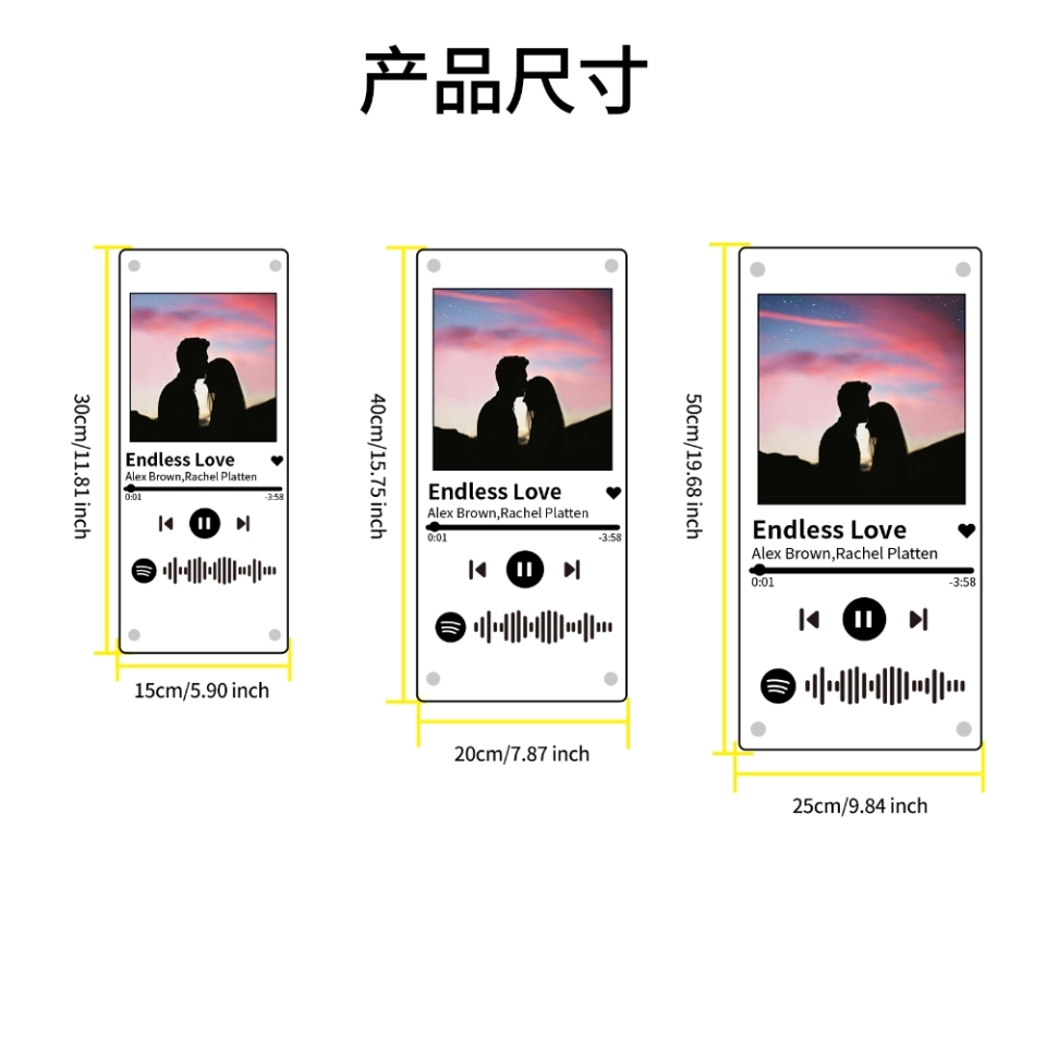 定制幻彩RGB音乐镜面灯-浪漫氛围床头灯 (4)