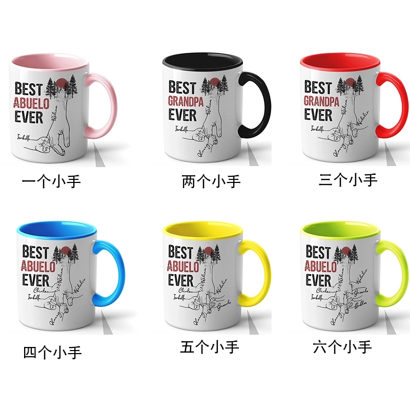 送给最棒爷爷的特别礼物-多彩手印主题3D立体定制马克杯 (7) 送给最棒爷爷的特别礼物-多彩手印主题3D立体定制马克杯 (7)