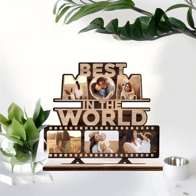 定制照片木质摆件 - 母亲节最佳礼物 (2)