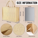 个性化定制亚麻手提袋-自定义刻字与生日花图案 (6) 个性化定制亚麻手提袋-自定义刻字与生日花图案 (6)