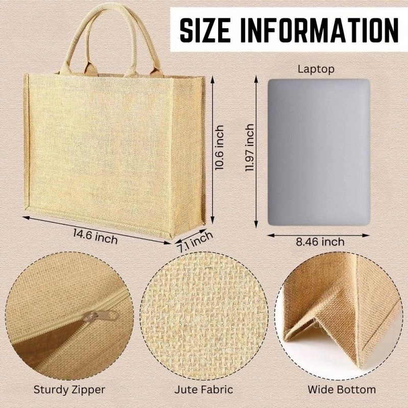 个性化定制亚麻手提袋-自定义刻字与生日花图案 (6)