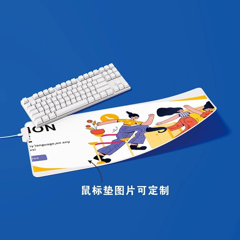 个性化热转印黑色橡胶鼠标垫-定制您的专属桌面装饰 (5)