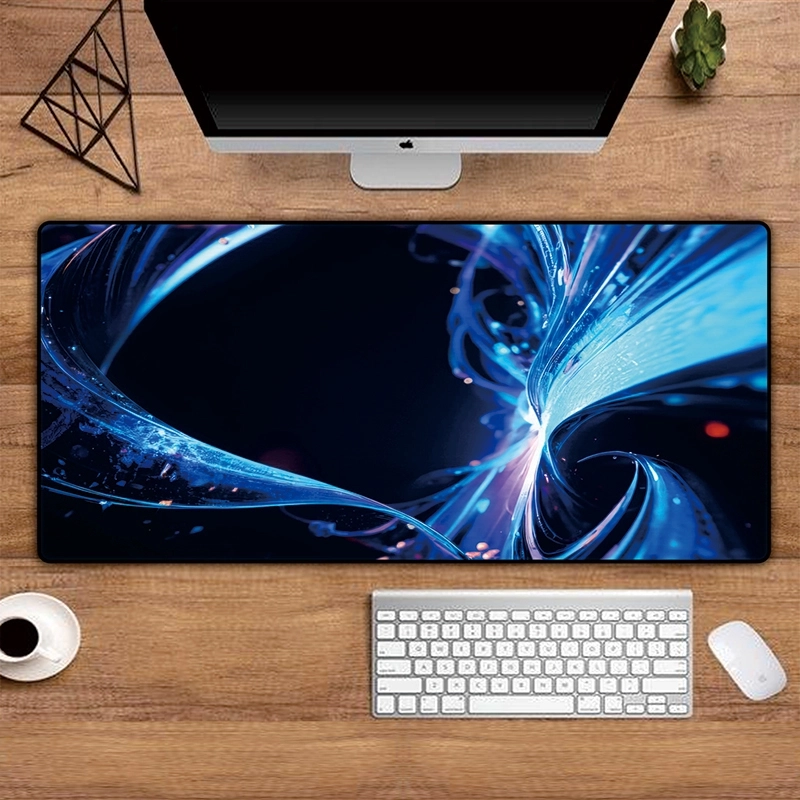 个性化热转印黑色橡胶鼠标垫-定制您的专属桌面装饰 (6)