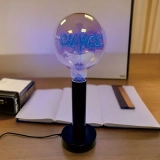 个性化定制蓝色灯光字母灯泡-高款黑色金属底座创意台灯 (3) 个性化定制蓝色灯光字母灯泡-高款黑色金属底座创意台灯 (3)