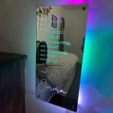 个性化定制亚克力镜面镜子灯-RGB幻彩遥控控制 (4) 个性化定制亚克力镜面镜子灯-RGB幻彩遥控控制 (4)