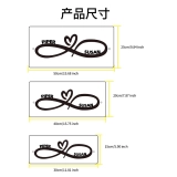 浪漫定制无限爱心镜面灯-情侣专属氛围灯 (6)
