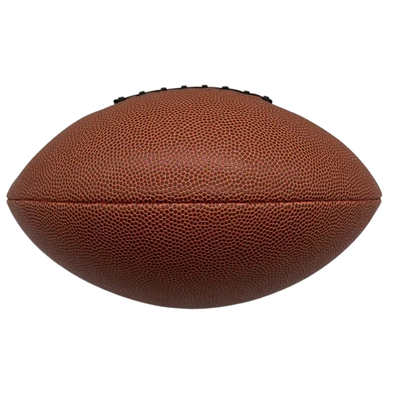 个性化刻字橄榄球-高级棕色橡胶材质，30cm直径 (5)
