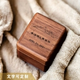 定制木质首饰盒-三孔戒指盒,适用于求婚、订婚、纪念日、婚礼仪式的专属礼物 (5) 定制木质首饰盒-三孔戒指盒,适用于求婚、订婚、纪念日、婚礼仪式的专属礼物 (5)