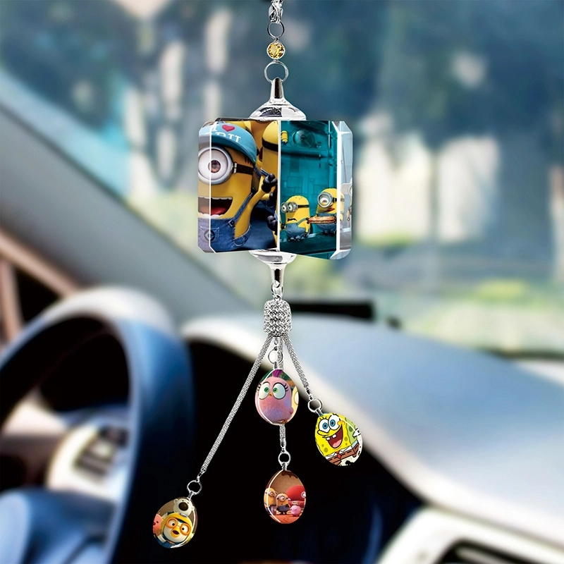 个性定制书页款水晶汽车挂饰-打造您的专属车内装饰 (3) 个性定制书页款水晶汽车挂饰-打造您的专属车内装饰 (3)