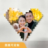 送给挚爱的节日礼物 - 定制图案文字爱心积木双面印刷拼图 (4) 送给挚爱的节日礼物 - 定制图案文字爱心积木双面印刷拼图 (4)