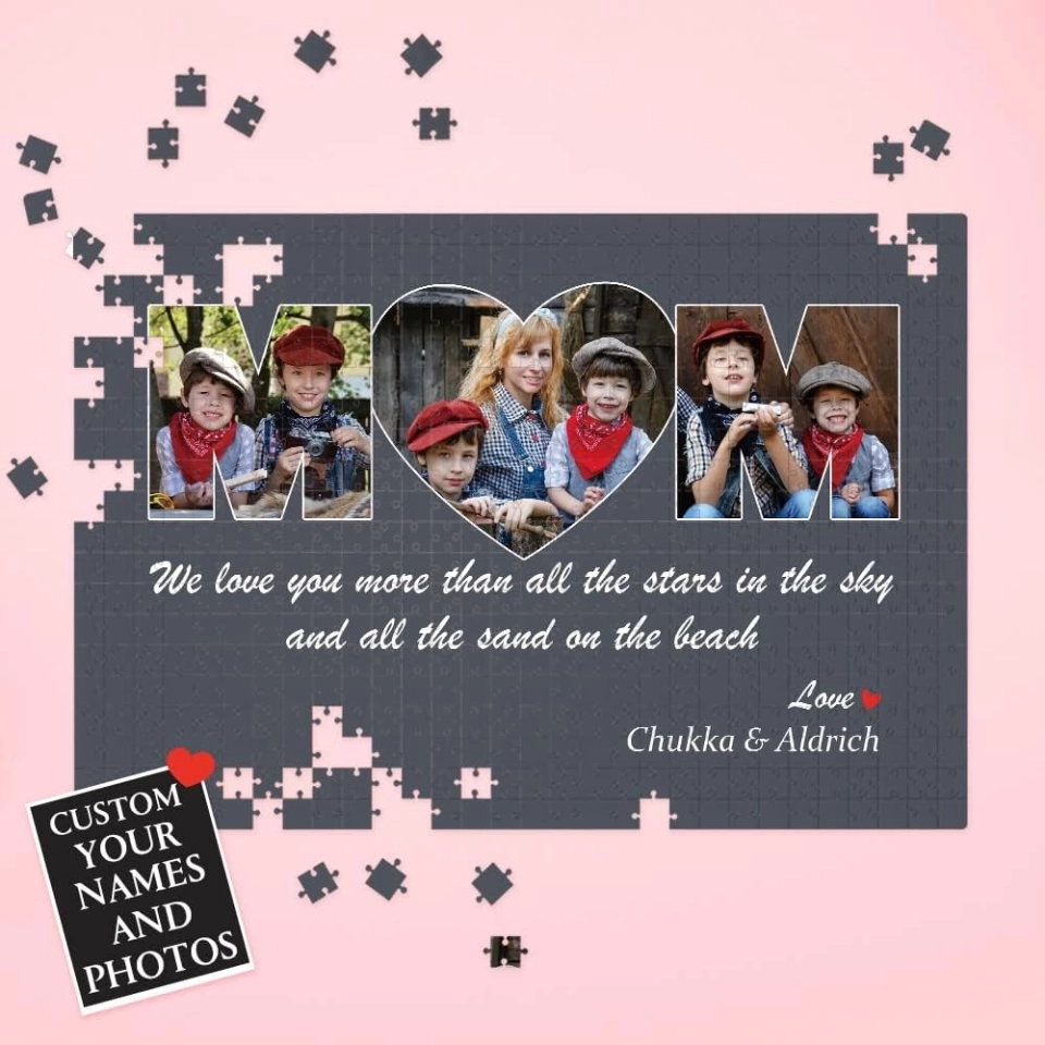 定制500片拼图-个性化照片拼图礼物 - 适合母亲节、生日、纪念日等特别场合 (8)