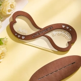 定制情侣名字亚克力灯家居装饰个性化无限符号木质夜灯周年纪念礼物 (3)