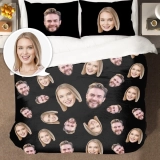 定制双人床上用品套装羽绒被套个性化家庭礼物 (3) 定制双人床上用品套装羽绒被套个性化家庭礼物 (3)