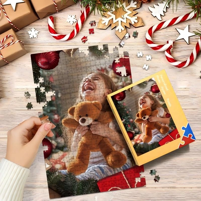 定制照片拼图-个性化拼贴照片拼图35块适合婚礼、圣诞节、毕业典礼、成人和儿童的独特礼物 (2) 定制照片拼图-个性化拼贴照片拼图35块适合婚礼、圣诞节、毕业典礼、成人和儿童的独特礼物 (2)