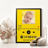 个性化 Spotify 代码音乐木框画 - 定制背景颜色和文字 (4) 个性化 Spotify 代码音乐木框画 - 定制背景颜色和文字 (4)