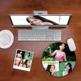 个性化圆形定制鼠标垫-可定制三张图片,防滑防水设计 (3) 个性化圆形定制鼠标垫-可定制三张图片,防滑防水设计 (3)