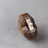 自定义刻字木质爱心旋转戒指盒-二氧化碳激光雕刻-木色 (5) 自定义刻字木质爱心旋转戒指盒-二氧化碳激光雕刻-木色 (5)