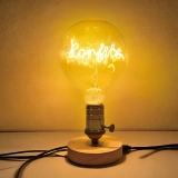 复古定制爱心灯泡台灯 | 创意个性化装饰品 (3)