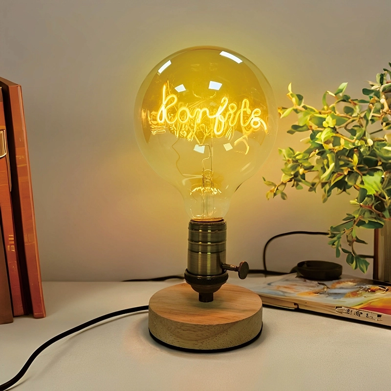 复古定制爱心灯泡台灯 | 创意个性化装饰品 (4) 复古定制爱心灯泡台灯 | 创意个性化装饰品 (4)