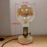 复古定制爱心灯泡台灯 | 创意个性化装饰品 (5)