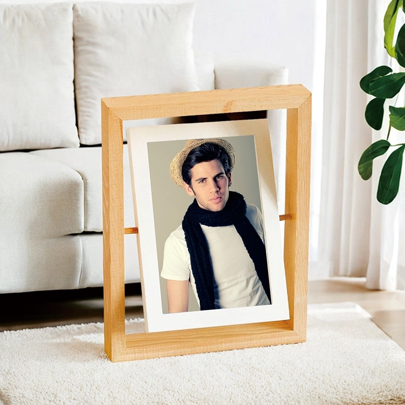 个性化定制原木色旋转相框摆件-创意家庭照片展示,定制专属回忆 (3) 个性化定制原木色旋转相框摆件-创意家庭照片展示,定制专属回忆 (3)