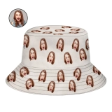 个性化定制渔夫帽-自定义照片设计夏季遮阳帽男女通用旅行沙滩帽 (5) 个性化定制渔夫帽-自定义照片设计夏季遮阳帽男女通用旅行沙滩帽 (5)