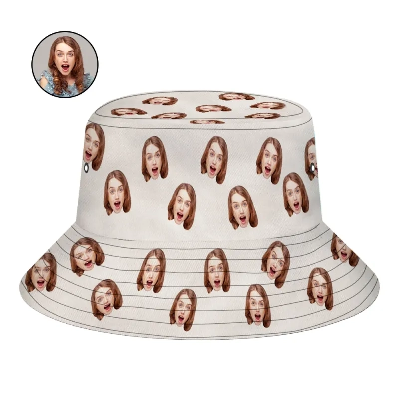 个性化定制渔夫帽-自定义照片设计夏季遮阳帽男女通用旅行沙滩帽 (5) 个性化定制渔夫帽-自定义照片设计夏季遮阳帽男女通用旅行沙滩帽 (5)