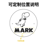 个性化定制恐龙主题幻彩RGB儿童镜面灯-创意房间氛围灯 (5)