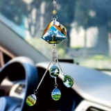 个性化照片水晶汽车挂饰-定制您的专属汽车内饰配件，送给家人和朋友的完美礼物 (7)