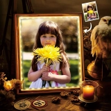 魔法世界定制LED发光相框-个性化照片摆饰 (5)