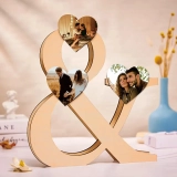 个性化照片木制台灯-创意心形定制夜灯,浪漫氛围灯 (3)