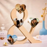 个性化照片木制台灯-创意心形定制夜灯,浪漫氛围灯 (4)