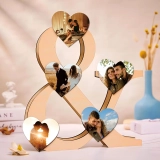 个性化照片木制台灯-创意心形定制夜灯,浪漫氛围灯 (5)