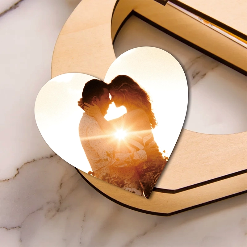 个性化照片木制台灯-创意心形定制夜灯,浪漫氛围灯 (6)