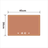 个性化刻字棕色宠物餐垫 防水防滑宠物用餐垫 (3) 个性化刻字棕色宠物餐垫 防水防滑宠物用餐垫 (3)