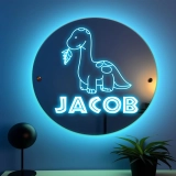 个性定制恐龙图案儿童房幻彩RGB镜面灯 个性定制恐龙图案儿童房幻彩RGB镜面灯