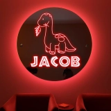 个性定制恐龙图案儿童房幻彩RGB镜面灯 (3) 个性定制恐龙图案儿童房幻彩RGB镜面灯 (3)