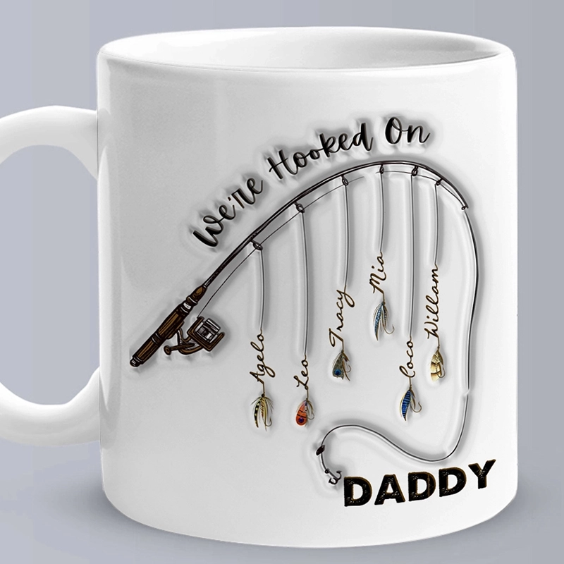 钓到爱,永不放手-钓鱼主题定制马克杯,专属爸爸和妈妈的爱意之钩 (6)