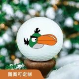 个性化定制高尔夫球套装-单面印刷，包含3个 (4)