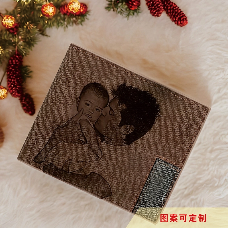 个性化双面照片钱包-定制UV印刷真皮钱包 (2)